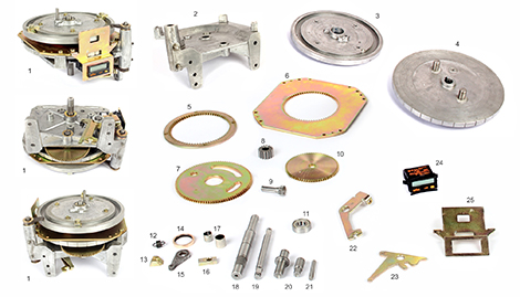 Control Gear Assembly For Motor Drive Unit