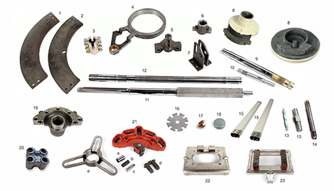 On Load Tap Changer Components For Power Transformers